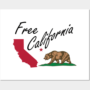 Free California CalExit Posters and Art